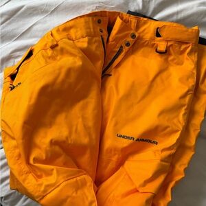Under Armour Men's Orange Snow-pants